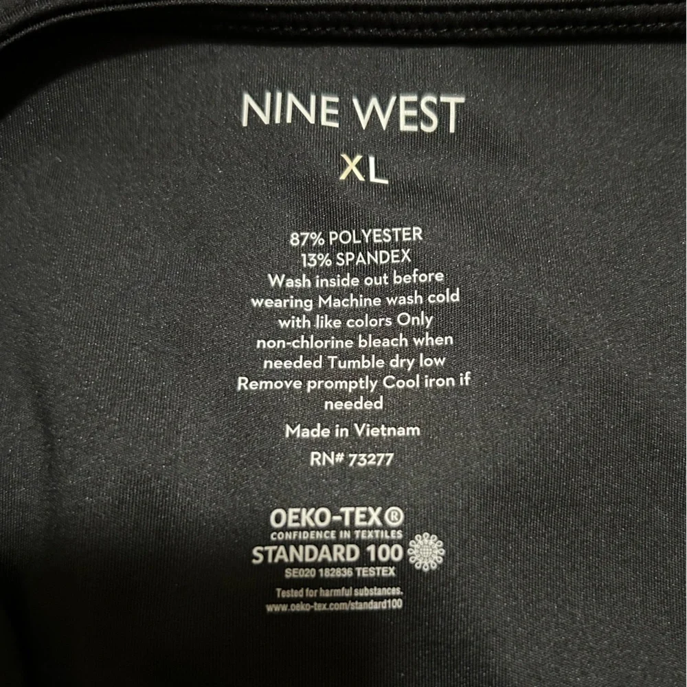 Black Nine West Sculpting Cami - Picture 7 of 9